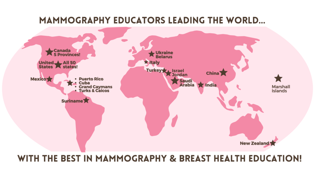 mammography educators leading the world with the best in mammography & breast health education!