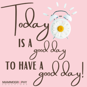 Today is a good day to have a good day!