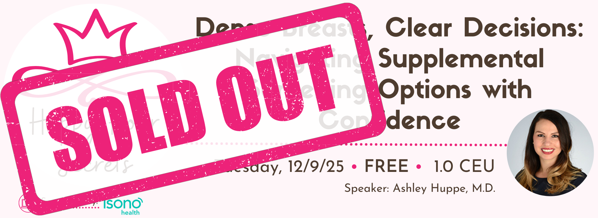 Dec 2025 iSono HH - soldout